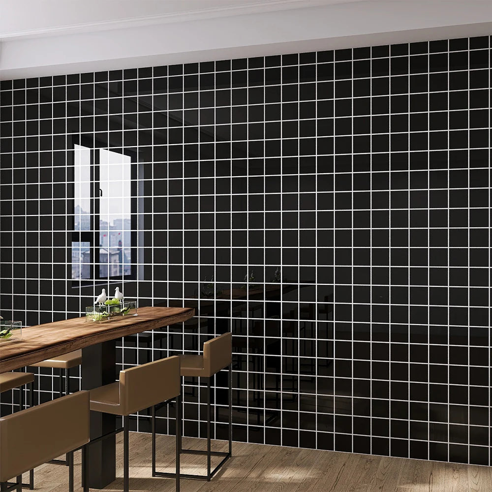 Suitable for kitchen self-adhesive wallpaper pvc self-adhesive wallpaper home decoration waterproof and oil-proof sticker