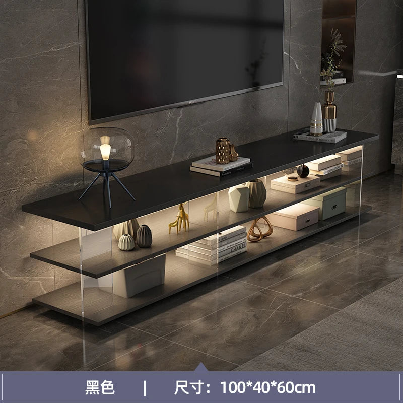 XMSJ Minimalist TV Stand Modern Storage Console For Living Room