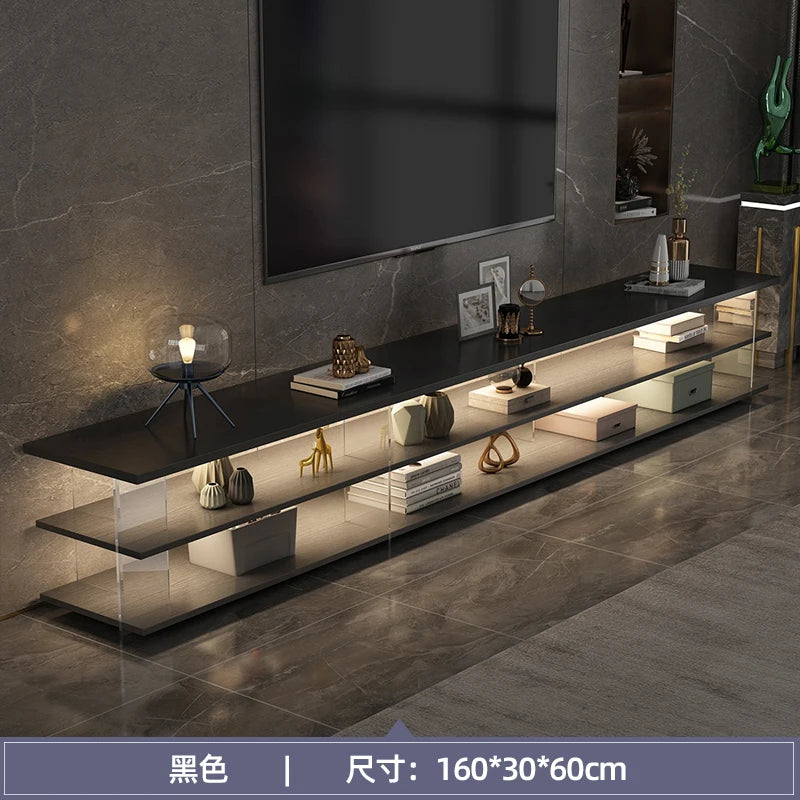 XMSJ Minimalist TV Stand Modern Storage Console For Living Room