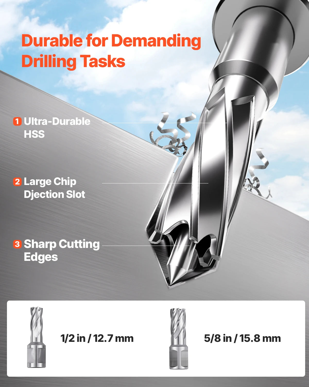 SucceBuy 1450W Magnetic Drill Portable Drill Press With Variable Speed