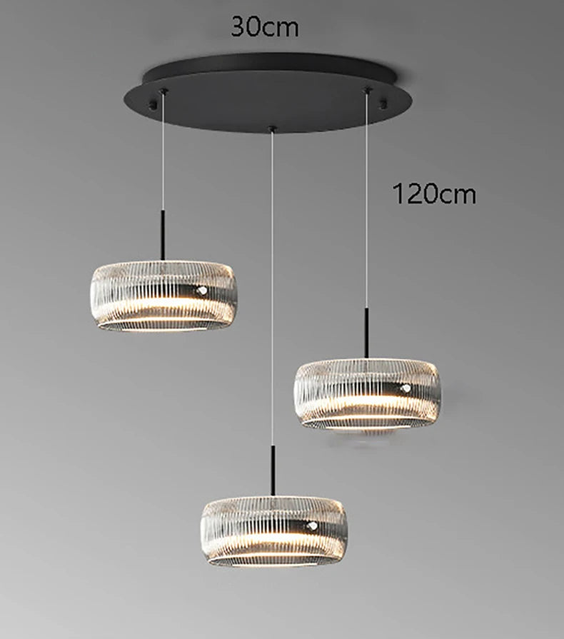 Gbbmade LED Ring Pendant Light For Living Room And Dining Area