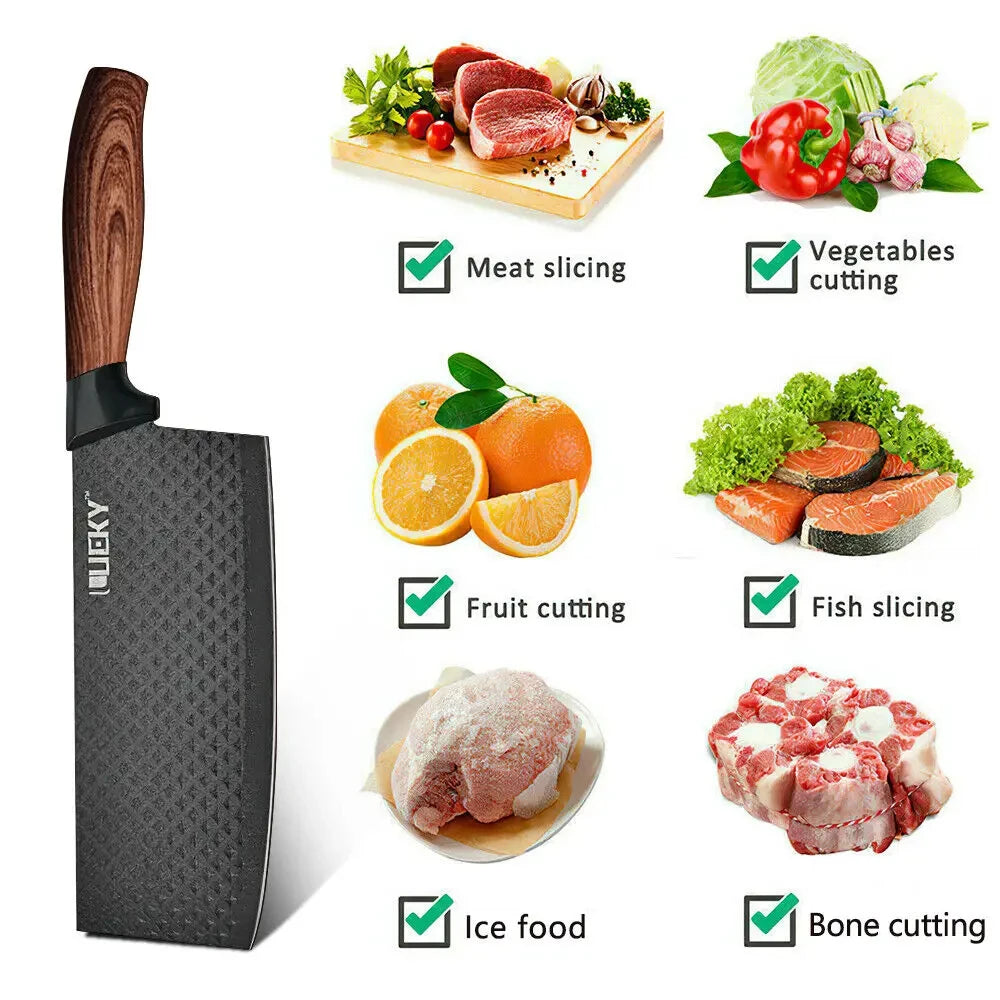 MDHAND Stainless Steel Knife Set 6-Piece Kitchen Tools