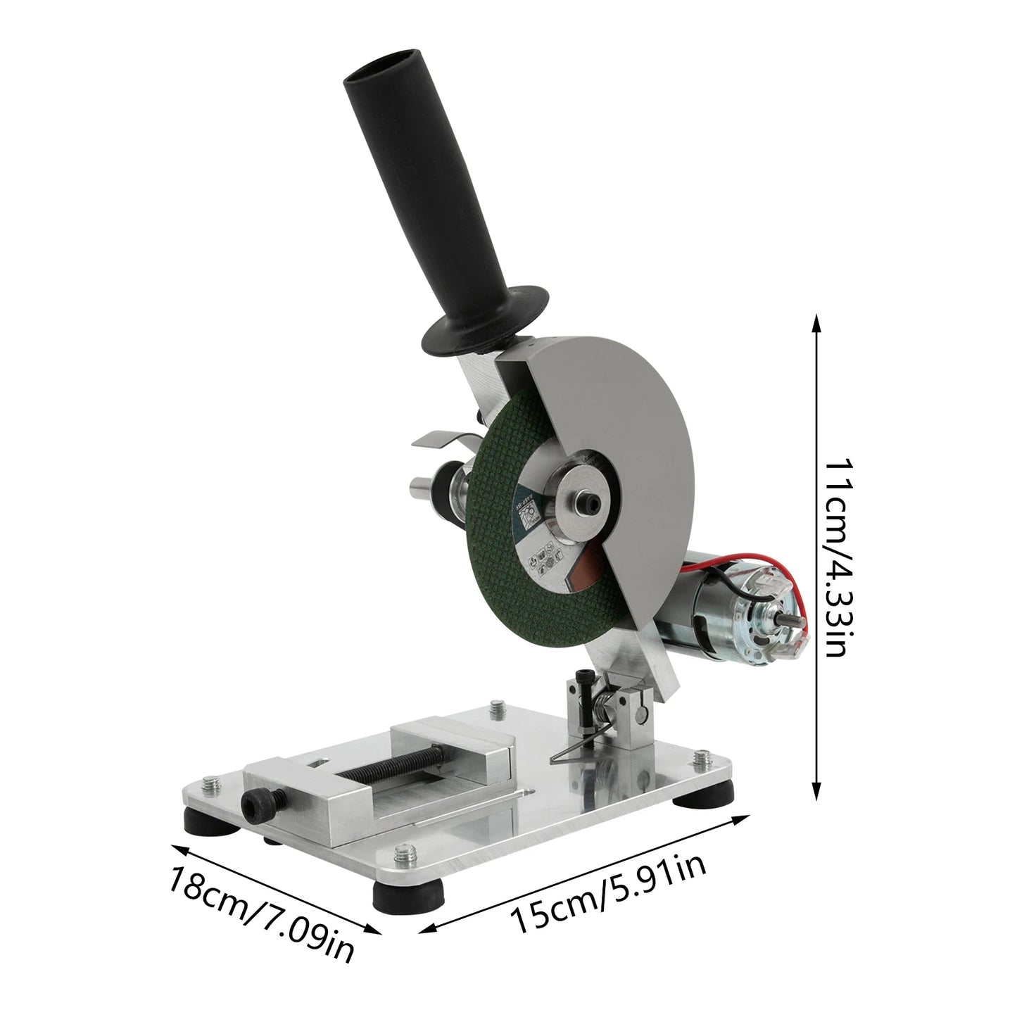 Portable 4 Inch Mini Table Saw With Adjustable Angle