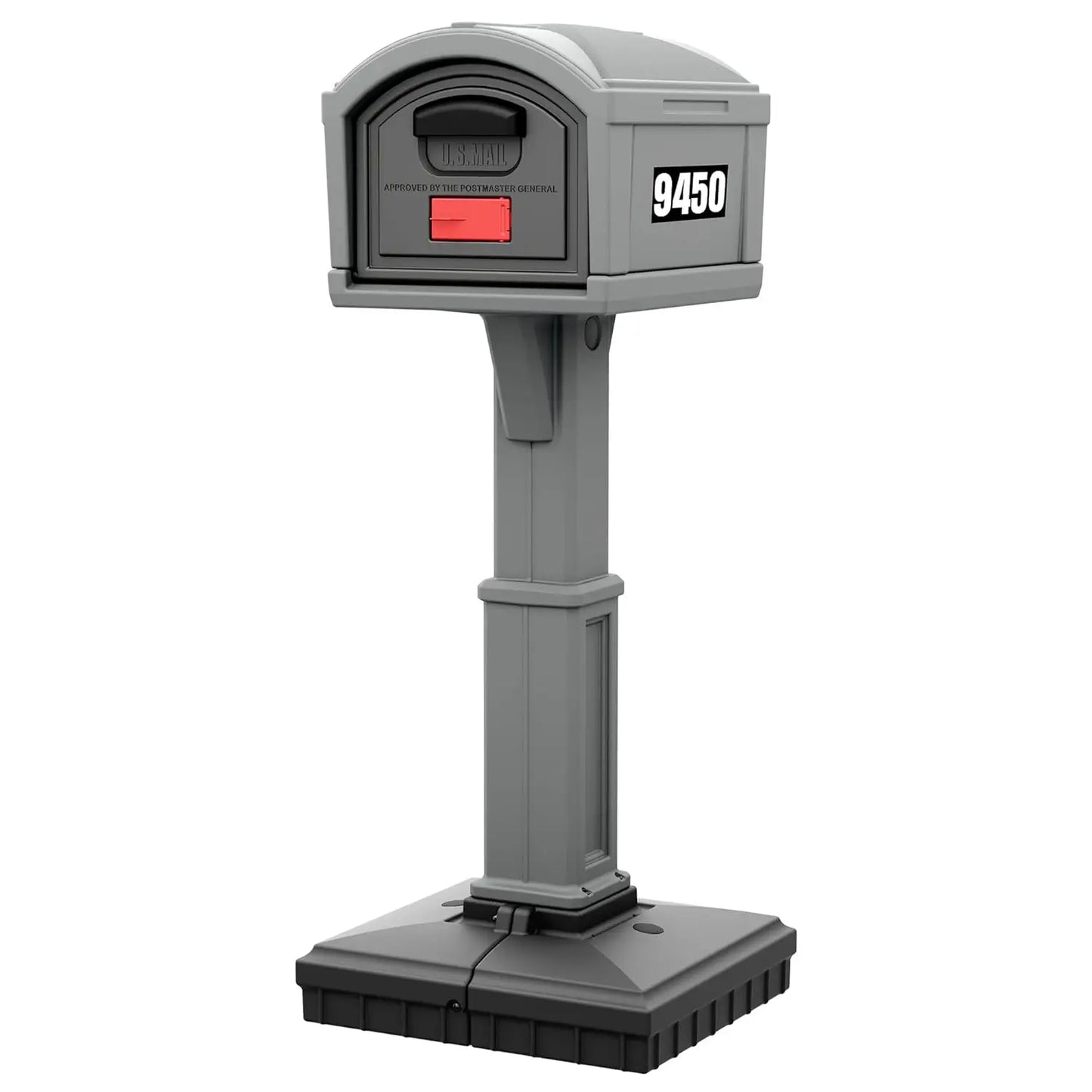 Extra Large Capacity Mailbox Weather-Resistant Durable No-Dig Front Door Mount, Custom