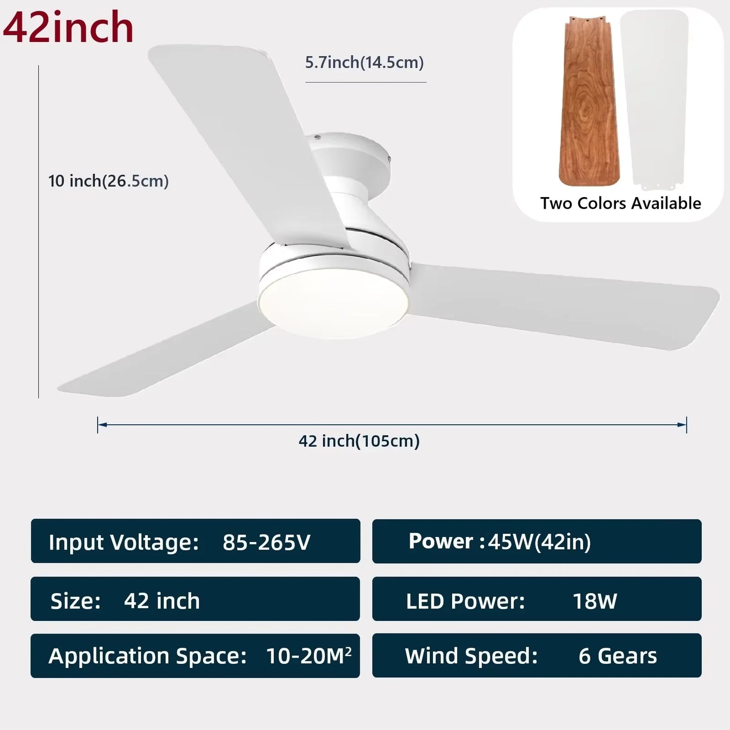 Large Lighting Ceiling Fan with Remote Control Dimming Home Silent Cool Electric Fan Nordic Living Room Ceiling Fans with Lights