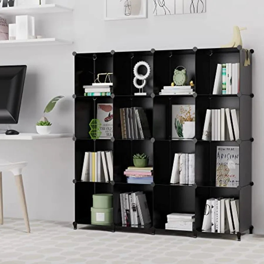 Plastic Cube Closet Organizer Shelves For Clothes And Bedroom Storage
