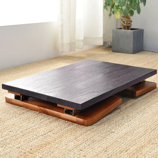 Folding Wooden Coffee Table Laptop Tray For Picnic Use