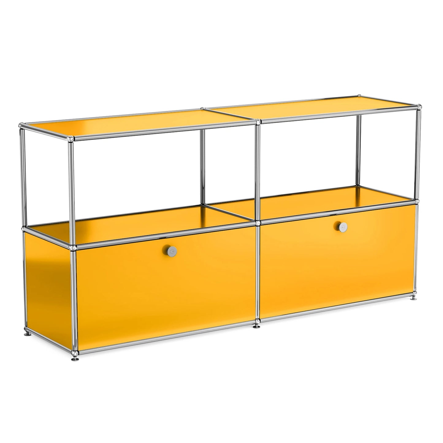 Furgle Modern Modular Metal Storage Cabinet Freestanding Sideboard