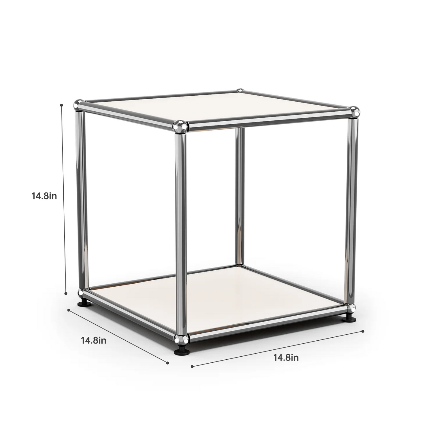 Furgle Modern Modular Metal Storage Cabinet Freestanding Sideboard