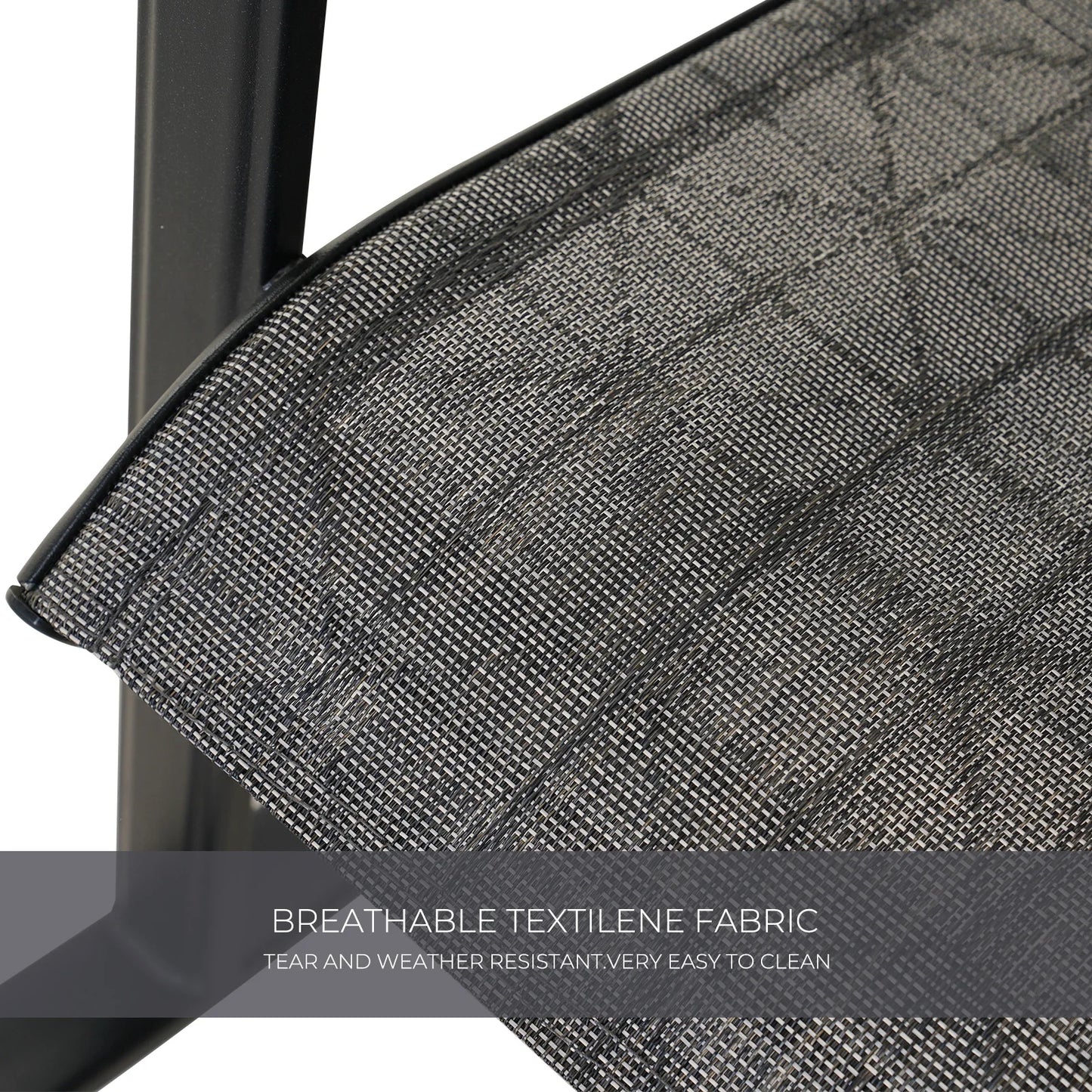 Grand Patio Mesh Sling Rocking Chair For Outdoor Porch Patio